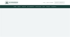 Desktop Screenshot of evergreen-lm.com